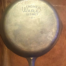 Wagner Ware Sidney O Cast Iron Skillet Pan No. 5 #5 Marked 1055 S picture