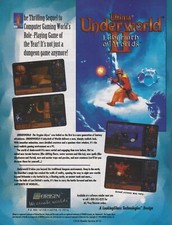 Ultima Underworld II: Labyrinth of Worlds Print Ad/Poster Art PC Big Box  picture