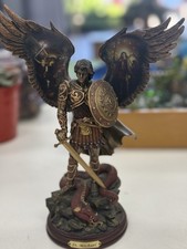 Bradford Exchange – Archangel Michael “Triumphant Warrior” Sculpture – Bronze picture