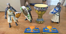Monty Python and the Holy Grail Collectible Lot: Holy Grail Replica, Figures picture