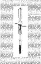 Experimental Physics POSITIVE ELECTRICITY Positive Rays For Chemical Analysis  picture