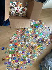 Large Mixed Lot Collectible Pinback Buttons & Badges, Assorted Designs picture