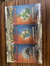 Pokémon Ruby and Sapphire Spanish Booster Packs Factory Sealed X3 picture