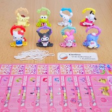NEW - HELLO KITTY AND FRIENDS - complete set of 8 figures LIMITED KINDER SET picture