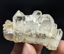 52-gm Grey Chlorite included Quartz Cluster, Specimen from Balochistan Pakistan. picture