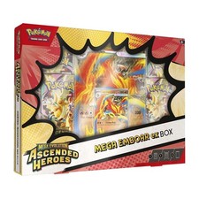 Pokémon TCG Ascended Heroes Mega Emboar EX box Sealed x3 picture