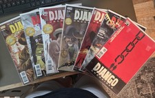 Django Unchained Comic Set 1-7 (2012) Origin First Appearance picture