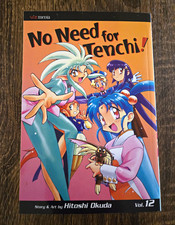 No Need for Tenchi Vol 12 Final Volume VIZ Manga OOP 2008 Very Good picture