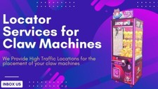 Locator Services to Secure Hot Location for Claw, Crane or Toy Machine Locations picture