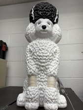 Halloween Blow Mold Frankenstein Doodle Dog 24” in Tall Poodle Lowe’s In Hand picture