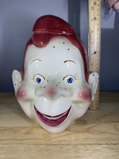 1950s Howdy Doody Cookie Jar  Pottery Ceramic Puppet Marionette Vintage With Lid picture