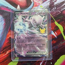 Pokemon 30th Anniversary TCG Mewtwo EX 064/128 picture