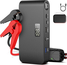 3000A Car Battery Jump Starter Portable 12V Jumper Box Power Bank LCD Light picture