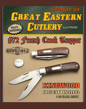 GEC, Northfield UN-X-LD, 728226 French Creek Trapper knife. Kingwood picture