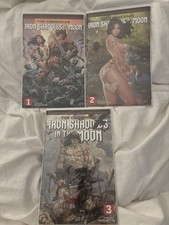 The Cimmerian: Iron Shadows In The Moon #1-3 Complete Set (2021) Ablaze  picture