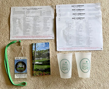 The Masters Augusta National Golf Club Collectible Items from 2010 picture