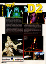 EGM Warp D2 M2 3DO Game Preview Magazine Page Retro Video Game 1997 picture