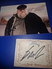 George R.R. Martin _ orig sig photo - autograph - Games of Thrones picture