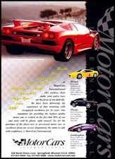 1997 Lamborghini Diablo Motorcars Vintage Advertisement Print Car Art Ad J46 picture