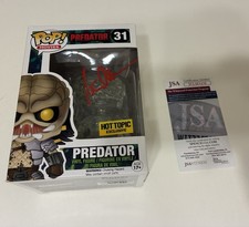 Peter Cullen Autographed Predator Hot Topic 31 Funko Pop Signed JSA DAMAGED READ picture
