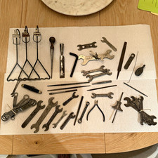 Early Auto Tool Lot Feat. E. Edelmann, Starrett & More: 43 Pieces picture