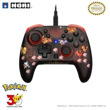 Pokémon Pixel Art Series Wired Hori Pad TURBO for Nintendo Switch™ 2 Pixel - Red picture