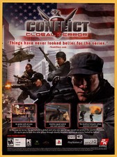 Conflict Global Terror - Video Game Print Ad / Poster Promo Art 2006 picture