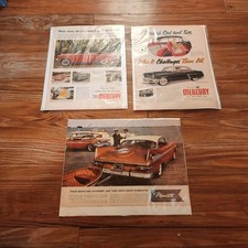 1950s automotive print advertisements picture