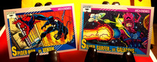 1991 Impel Marvel Spider-Man Vs Venom And Silver Surfer Vs Galactus Arch-Enemies picture