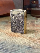 4 Horsemen of the Apocalypse  | Solid Brass Zippo | Made In USA picture
