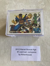 2012 Marvel Bronze Age Complete 81 Card Set by Rittenhouse Archives MINT picture