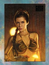2012 Topps Star Wars Galaxy Series 7 BASE Card #4 / A DIFFERENT SIDE OF LEIA picture