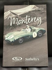 RM Sotheby’s MONTEREY COLLECTOR CAR AUCTION CATALOG AUGUST 18-19 2017 picture