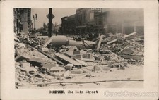 Compton, California CA The Main Street Original Vintage Real Photo Postcard RPPC picture