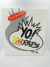 MTV YO RAPS ProSet MusiCards Trading Card 3-Ring Binder Album Music Television picture