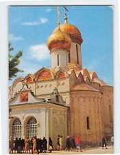 Postcard Trinity Cathedral and the Chapel of St. Nicon Sergiyev Posad Russia picture