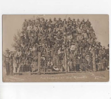 Pendleton Round-Up RPPC “The Indians of the Roundup” Oregon Native American 1910 picture