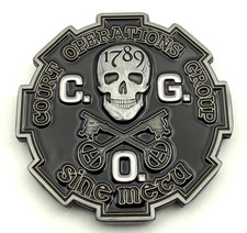 G76 US Marshal Court Operations Group Federal Police Challenge Coin picture