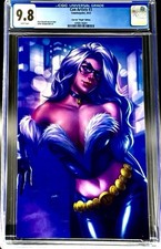 Con Artists #3 CGC 9.8 (2023) Black Cat - Con Cat Virgin Edition Extra Hot🔥🔥🔥 picture