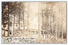 1906 Residence Home Forest View Munsonville NH RPPC Photo Posted Postcard picture