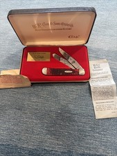 W.R Case And Sons Collector Series Collectible John Wayne CASE 2 BLade Knife picture