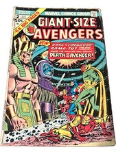 Giant-Size Avengers #2 Kang the Conqueror  (Marvel 1974) Dave Cockrum Art picture