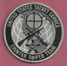 U.S. SECRET SERVICE COUNTER SNIPER TEAM PATCH picture