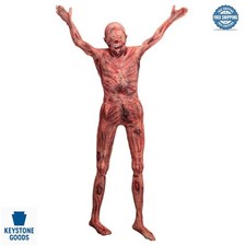Halloween Bloody Dead Body 4.8ft Latex Hanging Corpse Torso Prop Haunted House picture