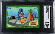 POP 1 2003 SPONGEBOB SQUAREPANTS AQUATIC AMIGOS SGC 10 MUSKIE picture