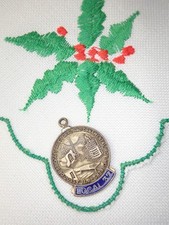 sku1639. Vintage IntL Assoc of Bridge Structural Iron Workers Local 37 Fob Charm picture