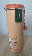 Starbucks x Peanuts Snoopy 16-ounce Stainless Steel Tumbler In Hand Ships Today picture