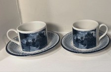 Harry Potter Johnson Bros Traditional 6pc 2 Cups 2 Saucers 2 Plates 2002 England picture