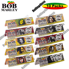 Bob Marley King Size Hemp Rolling Papers 10-Pack Deal (110mm, 330 Leaves) picture