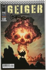 Geiger #1 1st Print Signed by CREATOR GEOFF JOHNS + COA Image 2021 NM/MINT picture